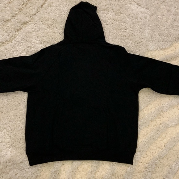 Essentials Fear of God Black Classic Front Logo Hoodie Pullover Mens Size S, M L - Picture 2 of 2